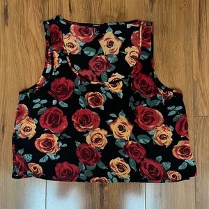 Forever 21 Floral Tank Top
